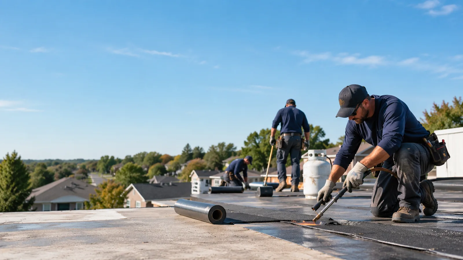 Flat Roof Leak Repair providers in Madison, IL